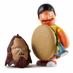 Bob’s Burgers - Beefsquatch Yellow Ver. - Kidrobot Medium Art Figure Figures