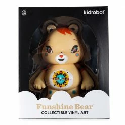 Figures Care Bears - Funshine Bear By Julie West - Kidrobot Collectible Vinyl Art Figure