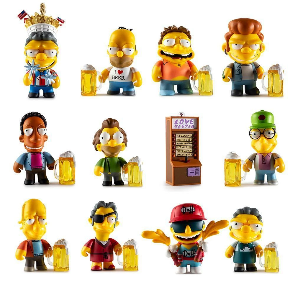Vinyl Figures The Simpsons - Moe’s Tavern - Kidrobot Blind Box Mini Figure Series (Case Pack) 3 Vinyl Figures The Simpsons - Moe’s Tavern - Kidrobot Blind Box Mini Figure Series (Case Pack)