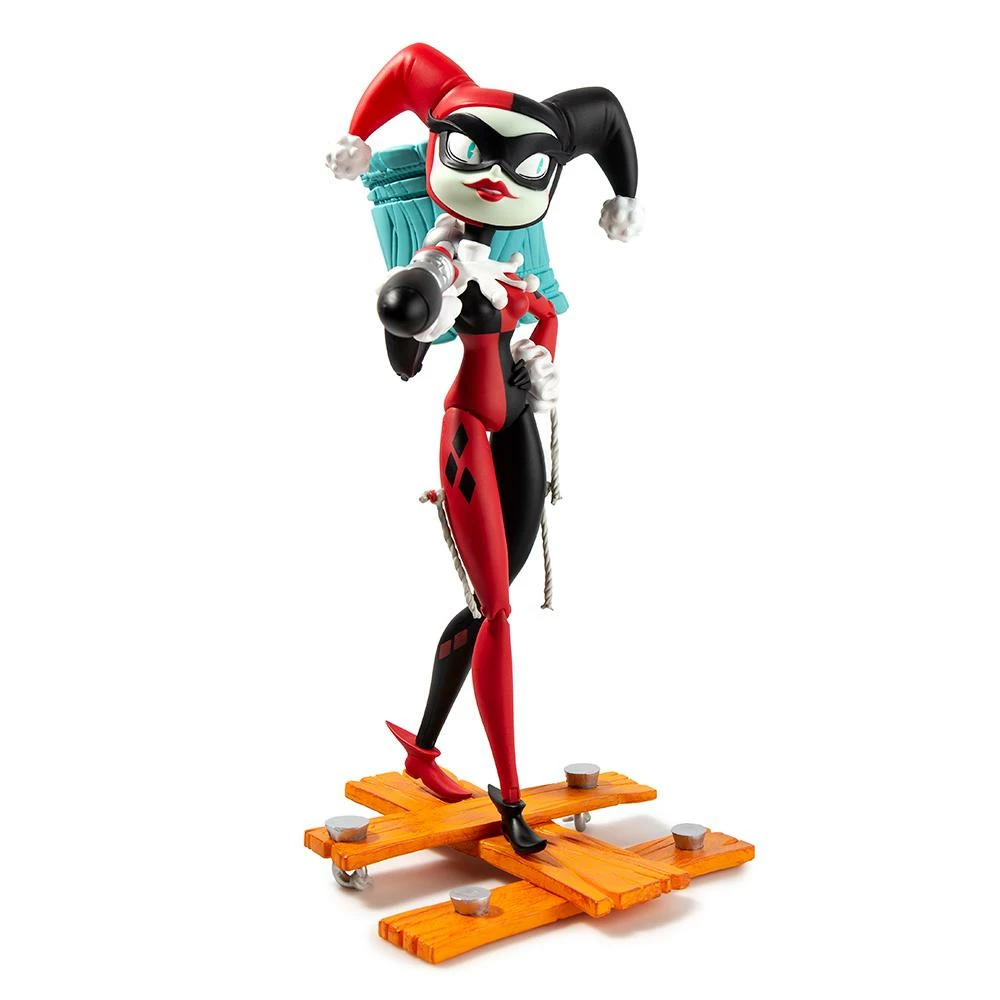 DC - Harley Quinn Red Ver. - Kidrobot Medium Art Figure By Brandt Peters 4 DC - Harley Quinn Red Ver. - Kidrobot Medium Art Figure By Brandt Peters