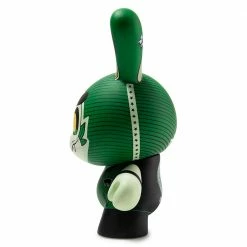 Figures Cash Wolf Dunny By Josh Divine Green - Kidrobot 5” Art Toy