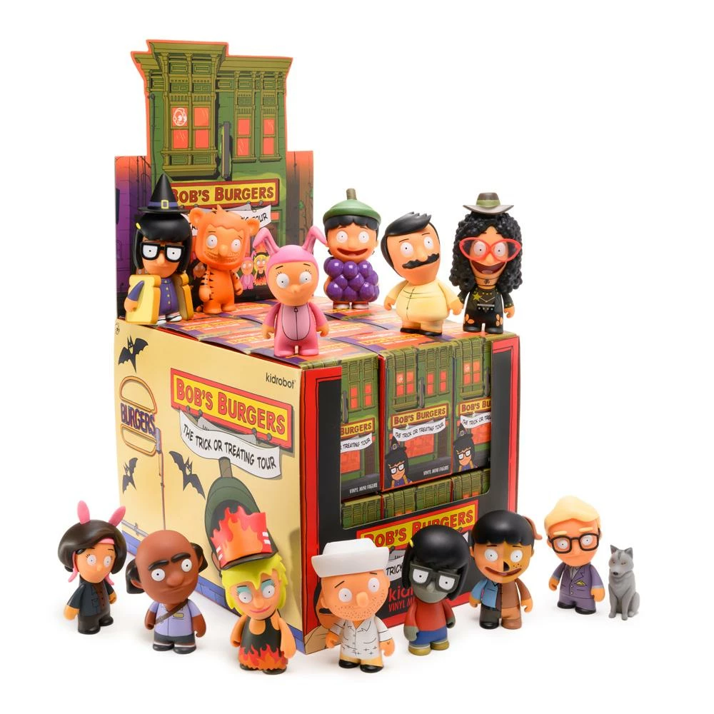 Bob’s Burgers - Trick Or Treating Tour - Kidrobot Blind Box Mini Figure Series 3 Bob’s Burgers - Trick Or Treating Tour - Kidrobot Blind Box Mini Figure Series