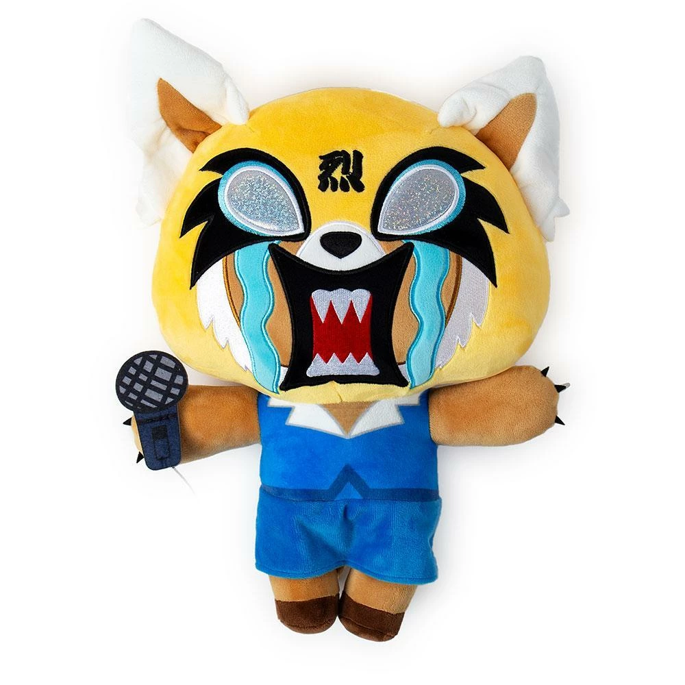 Kidrobot Plushies Sanrio - Aggretsuko Karaoke - Hugme Vibrating Plush *Batteries Included* 4 Kidrobot Plushies Sanrio - Aggretsuko Karaoke - Hugme Vibrating Plush *Batteries Included*
