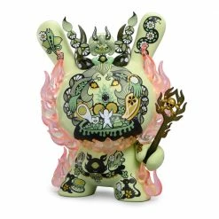 La Flamme Dunny By Junko Mizuno Green - Kidrobot 8” Art Toy Figures 12 La Flamme Dunny By Junko Mizuno Green - Kidrobot 8” Art Toy Figures