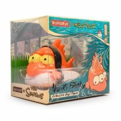 The Simpsons - Blinky The Fish Nigiri Orange Ver. - Kidrobot 3” Mini Figure [In Stock] Figures