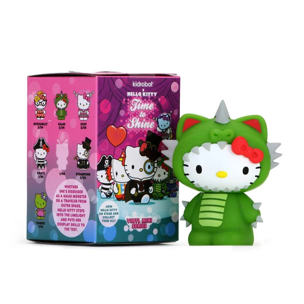 Sanrio Hello Kitty - Time To Shine - Kidrobot Blind Box Vinyl Mini Figure Series (Case Pack) 6 Sanrio Hello Kitty - Time To Shine - Kidrobot Blind Box Vinyl Mini Figure Series (Case Pack)