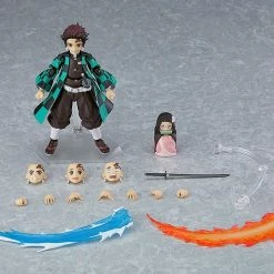 Figures Demon Slayer: Kimetsu No Yaiba - Tanjiro Kamado DX Edition - Figma Action Figure