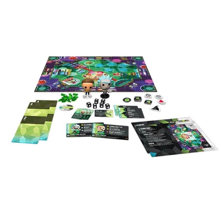 Funkoverse Rick And Morty Pop! 100 EXPANDALONE Board Game Funko Pop 4 Funkoverse Rick And Morty Pop! 100 EXPANDALONE Board Game Funko Pop