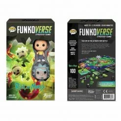 Funkoverse Rick And Morty Pop! 100 EXPANDALONE Board Game Funko Pop
