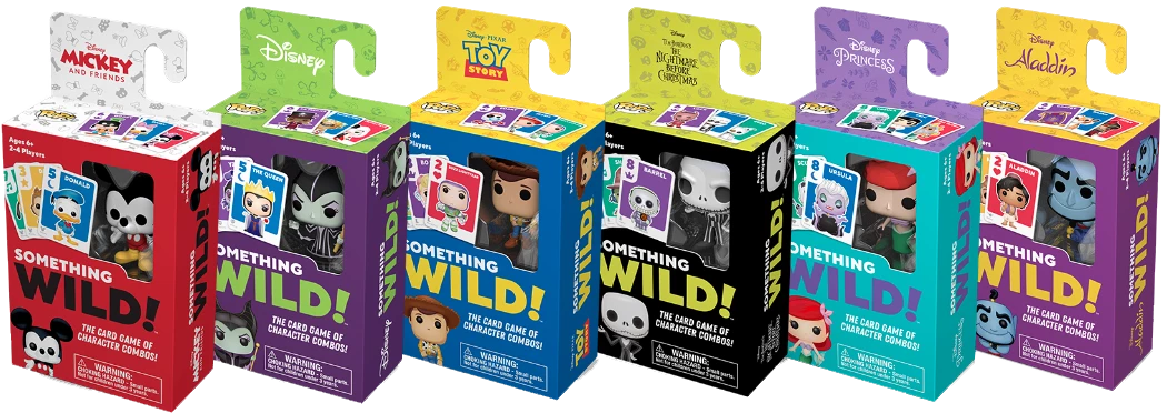 Funko Pop Something Wild Card Game - Villains Funko Board Game 5 Funko Pop Something Wild Card Game - Villains Funko Board Game