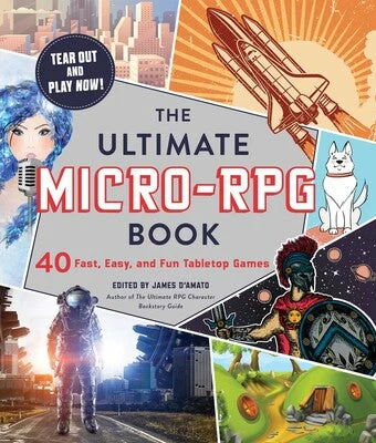 ADAMS MEDIA All Books The Ultimate Micro-RPG Book (Pre-order) 3 ADAMS MEDIA All Books The Ultimate Micro-RPG Book (Pre-order)