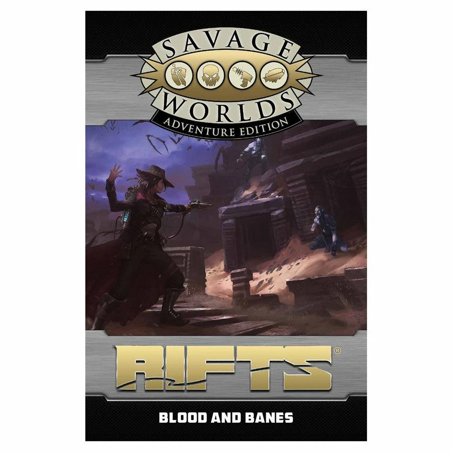 STUDIO 2 PUBLISHING, INC Rifts: SW: Blood & Banes RPG Book All Books 3 STUDIO 2 PUBLISHING, INC Rifts: SW: Blood & Banes RPG Book All Books