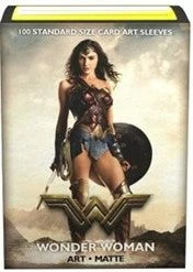 Dragon Shield - DC Justice League JL Wonder Woman - Matte Art Sleeves (100CT)