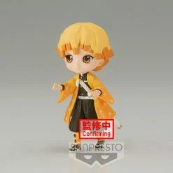 Figures Demon Slayer: Kimetsu No Yaiba - Zenitsu Agatsuma - Banpresto Q Posket Petit Prize Figure Vol. 6