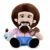 Plushies Bob Ross With Peapod The Squirrel - Kidrobot Phunny Plush [In Stock]