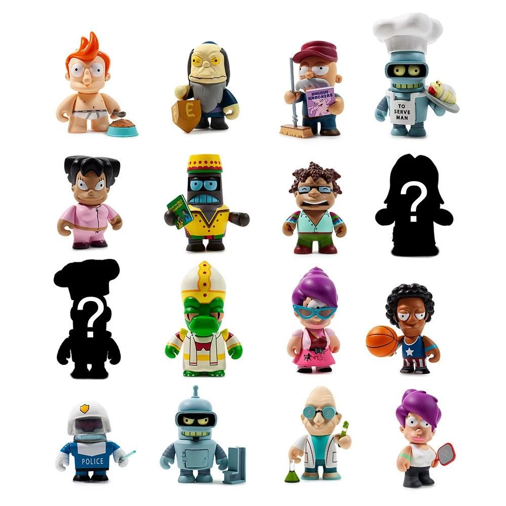 Futurama Good News Everyone - Kidrobot 3" Blind Box Mini Vinyl Figure Series (Case Pack) Vinyl Figures 3 Futurama Good News Everyone - Kidrobot 3" Blind Box Mini Vinyl Figure Series (Case Pack) Vinyl Figures
