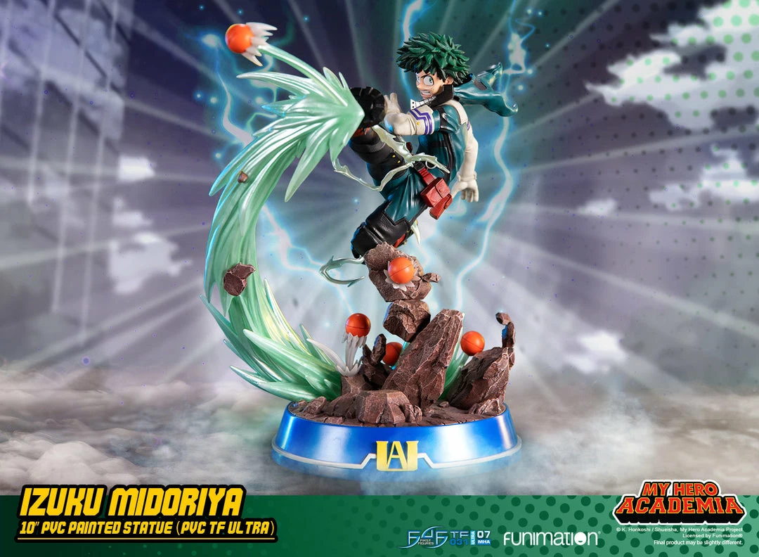 My Hero Academia MHA - Izuku Midoriya (PVC TF Ultra) Standard Edition - First 4 Figures Statue Figure 5 My Hero Academia MHA - Izuku Midoriya (PVC TF Ultra) Standard Edition - First 4 Figures Statue Figure