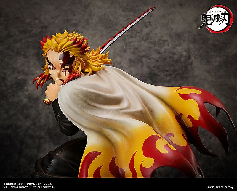 Demon Slayer: Kimetsu No Yaiba - Kyojuro Rengoku - FREEing 1/4 Scale Figure 10 Demon Slayer: Kimetsu No Yaiba - Kyojuro Rengoku - FREEing 1/4 Scale Figure