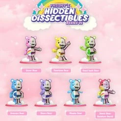 Freeny’S Hidden Dissectibles: Care Bears - Mighty Jaxx Blind Box Mini Figure [Pre-order]