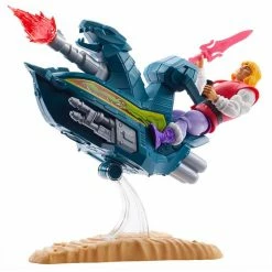 MATTEL, INC. Masters Of The Universe: Origins Prince Adam Sky Sled Vehicle Toys