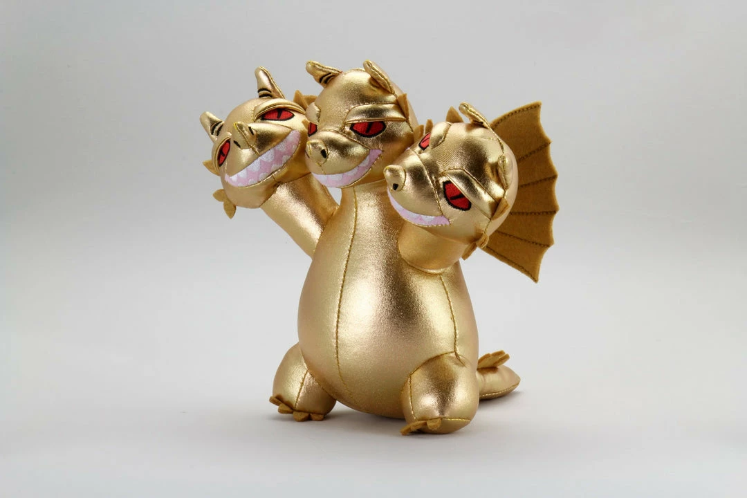 Godzilla - Ghidorah - Kidrobot 8” Phunny Plush Plushies 4 Godzilla - Ghidorah - Kidrobot 8” Phunny Plush Plushies