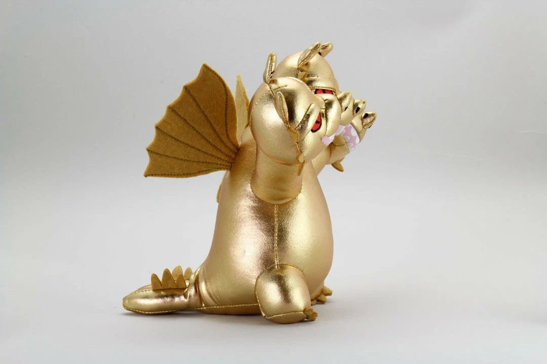 Godzilla - Ghidorah - Kidrobot 8” Phunny Plush Plushies 6 Godzilla - Ghidorah - Kidrobot 8” Phunny Plush Plushies