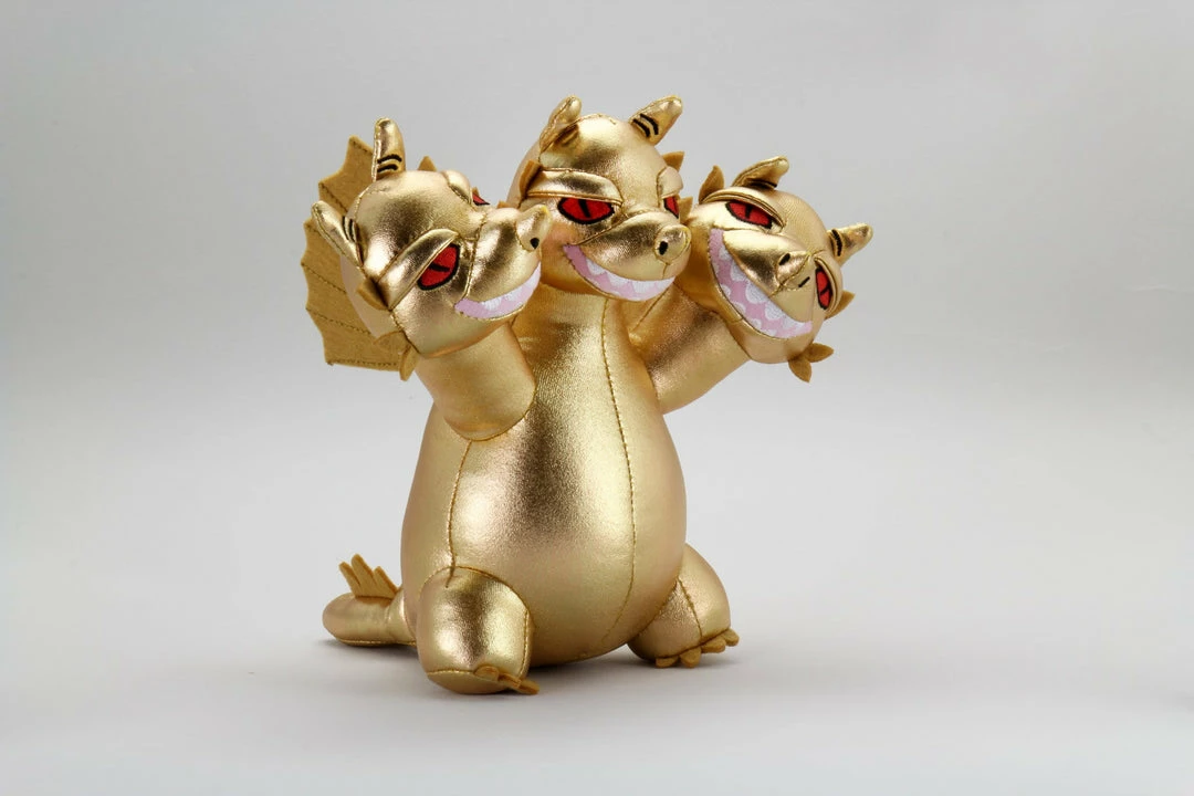 Godzilla - Ghidorah - Kidrobot 8” Phunny Plush Plushies 8 Godzilla - Ghidorah - Kidrobot 8” Phunny Plush Plushies