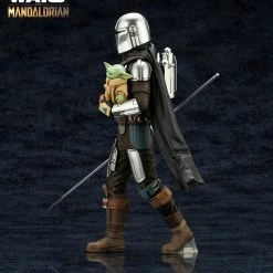Star Wars The Mandalorian - Mandalorian™ & Grogu™ With Beskar Staff - Kotobukiya ARTFX+ 1/10 Scale Figure (SW193) [Pre-order]
