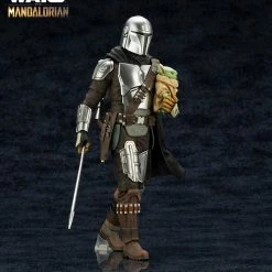 Star Wars The Mandalorian - Mandalorian™ & Grogu™ With Beskar Staff - Kotobukiya ARTFX+ 1/10 Scale Figure (SW193) [Pre-order]