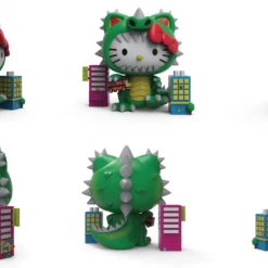 Hello Kitty - Kaiju Mettalic Green - Kidrobot 8" Art Vinyl Figure [Pre-order]