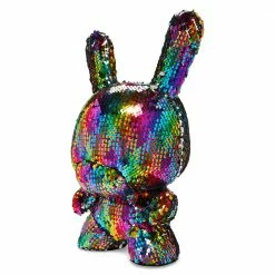 Flippin Rainbows - Kidrobot 13” Plush Dunny Art Figure [Pre-order] Figures