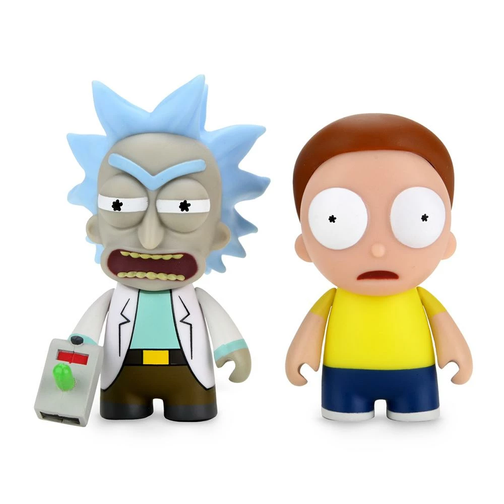 Adult Swim Raygun Rick & Morty - Kidrobot Vinyl Mini Figures 2-Pack 3 Adult Swim Raygun Rick & Morty - Kidrobot Vinyl Mini Figures 2-Pack