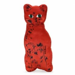 Plushies Andy Warhol - Cat (Red) - Kidrobot 18