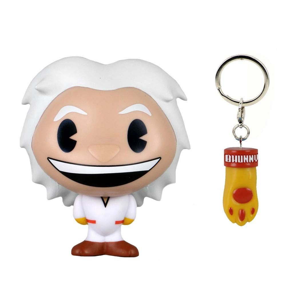 Back To The Future - Doc Brown - Kidrobot Bhunny Vinyl Figure Figures 3 Back To The Future - Doc Brown - Kidrobot Bhunny Vinyl Figure Figures