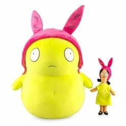 Plushies Bob's Burgers - Kuchi Kopi & Louise - Kidrobot 16" HugMe Plush [Pre-order]