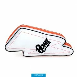 David Bowie Bolt - Kidrobot 18" Pillow Plush (White) [Pre-order] Plushies