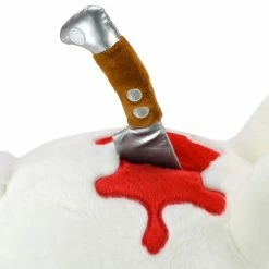 Labbit Art Toys Backstab Labbit By Frank Kozik (White) - Kidrobot 14” Plush [Pre-order]