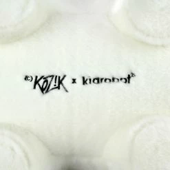 Labbit Art Toys Backstab Labbit By Frank Kozik (White) - Kidrobot 14” Plush [Pre-order]