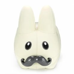 Virgin White Leather Labbit By Frank Kozik - Kidrobot Stool [Pre-order]