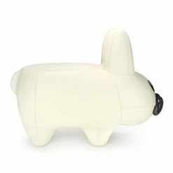 Virgin White Leather Labbit By Frank Kozik - Kidrobot Stool [Pre-order]