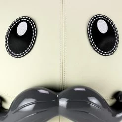 Virgin White Leather Labbit By Frank Kozik - Kidrobot Stool [Pre-order]