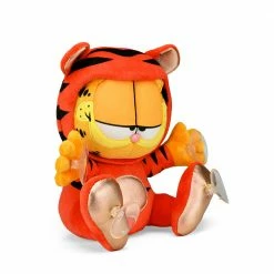 Plushies Garfield - Year Of The Tiger Red Edition - Kidrobot 8” Window Clinger Plush [Pre-order]