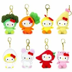 Nissin Cup Noodles X Hello Kitty - Kidrobot 3" Plush Charms [Pre-order]