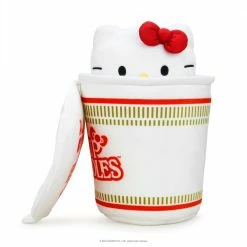 Nissin Cup Noodles X Hello Kitty - Fork & Bow - Kidrobot 12" Interactive Plush 9 Nissin Cup Noodles X Hello Kitty - Fork & Bow - Kidrobot 12