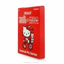 Nissin Cup Noodles X Hello Kitty - 1.5” Kidrobot Enamel Pin [Pre-order]