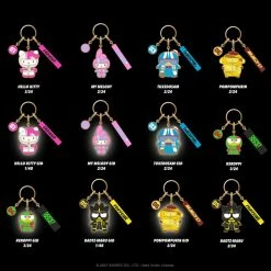 Hello Kitty And Friends- Tokyo Speed Enamel - Kidrobot Keychain [Pre-order]