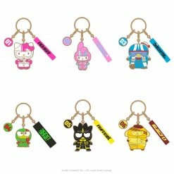 Hello Kitty And Friends- Tokyo Speed Enamel - Kidrobot Keychain [Pre-order]
