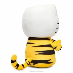 Hello Kitty - Tiger With Removable Jacket Black/cream - Kidrobot 13” Medium Plush [Pre-order]