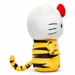 Hello Kitty - Tiger With Removable Jacket Black/cream - Kidrobot 13” Medium Plush [Pre-order]