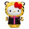 Hello Kitty - Tiger With Removable Jacket Black/cream - Kidrobot 13” Medium Plush [Pre-order]